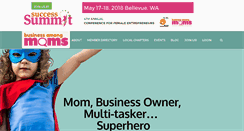 Desktop Screenshot of businessamongmoms.com