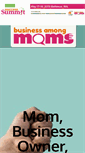 Mobile Screenshot of businessamongmoms.com